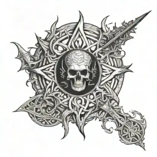 bring me the horizon shadow moses tattoo design idea