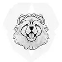 Alexander the Great as a chowchow tattoo design idea