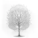 ceiba tree tattoo design idea