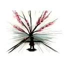 alone tattoo design idea