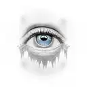 Third Eye tattoo design idea