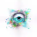 Third Eye tattoo design idea