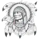 native american sleeve tattoo tattoo design idea