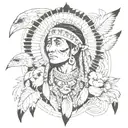seminole tattoo design idea