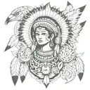 seminole tattoo design idea