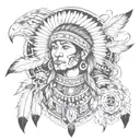 seminole tattoo design idea
