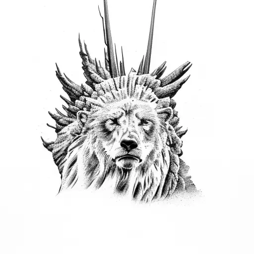 yellowstone intro sleeve tattoo design idea