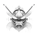 three samurai sword  tattoo design idea