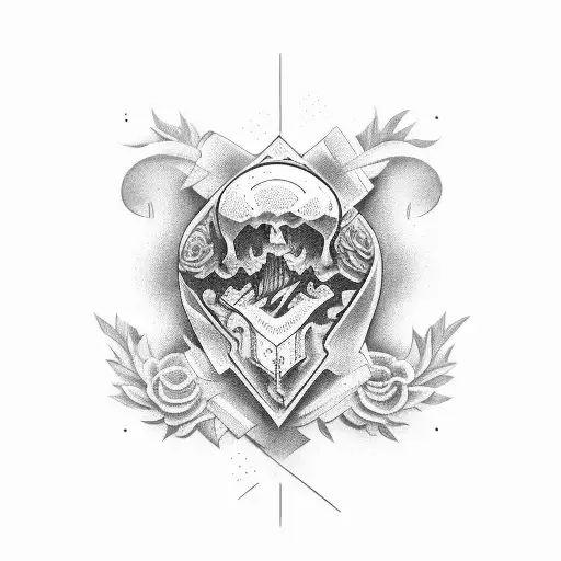 Acta non verba tattoo design idea