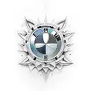BMW tattoo design idea