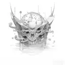 tortured soul  tattoo design idea