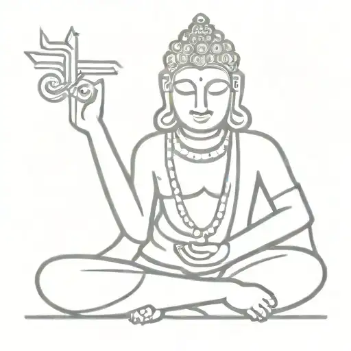 brahma tattoo design idea