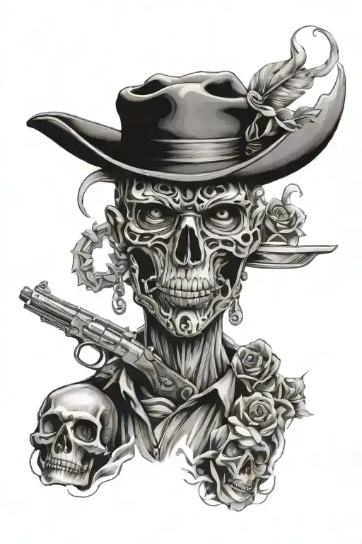 Gangster tattoo design idea