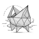 paper boat  tattoo design idea