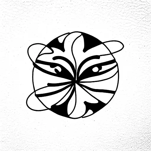 trap tattoo design idea