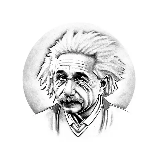 Einstein's equation E=mc^2 tattoo design idea