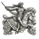 alexander the great tattoo design idea