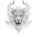 RIP tattoo design idea