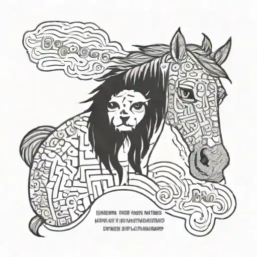 bojack horseman quote tattoo design idea