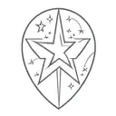Star tattoo design idea