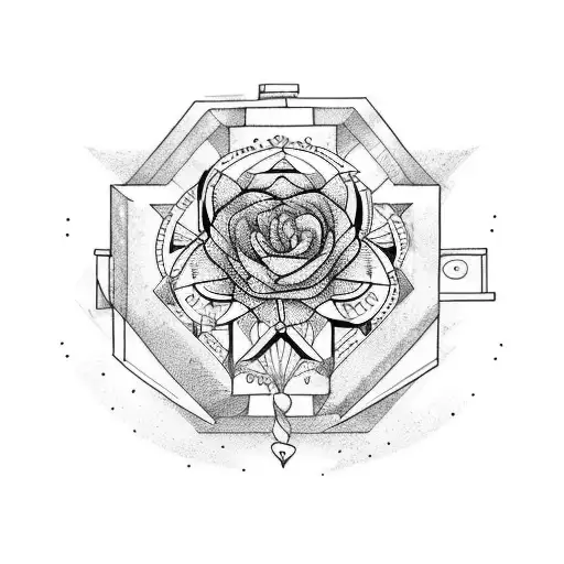 strength resilience patience blessed loved graced tattoo design idea