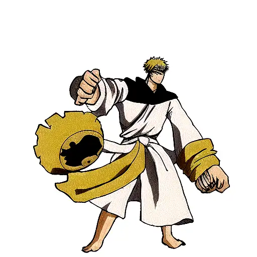 bleach, one piece tattoo design idea