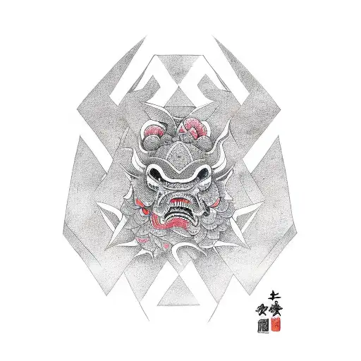 sankaku-jime, mma, bjj, triangle choke,  tattoo design idea