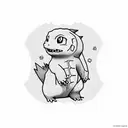 charmander tattoo design idea