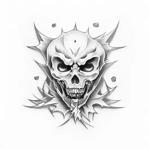 shinigami tattoo design idea