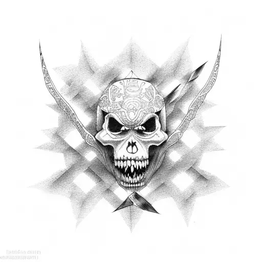 shinigami tattoo design idea