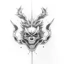 shinigami tattoo design idea