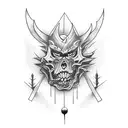 shinigami tattoo design idea