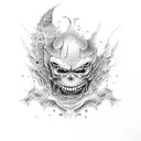 shinigami tattoo design idea