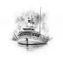 burn the boats back tattoo tattoo design idea
