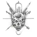 burn the boats back tattoo tattoo design idea