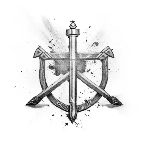 Scottish warrior,Scottish flag  tattoo design idea