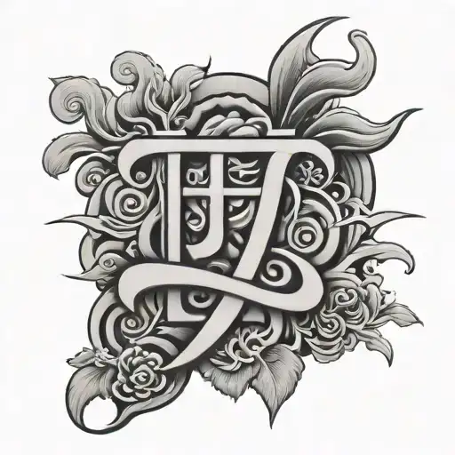 Japanese text 'IGY6' us tattoo design idea