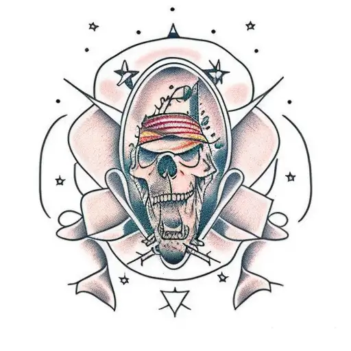 Banjo tattoo design idea