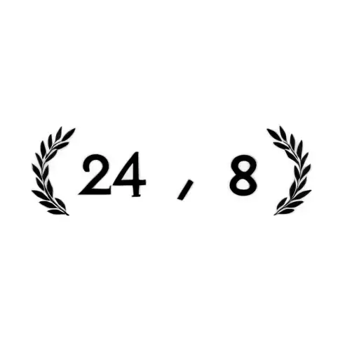 a laurel wreath on a black background tattoo design idea