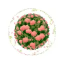 bush with flowers tattoo design idea