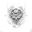 3, 2 numbers in Roman  tattoo design idea