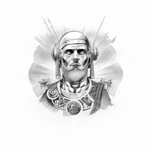 Romans 12:19 tattoo design idea