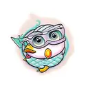 rubber ducky tattoo design idea