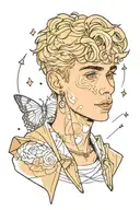 Troye Sivan tattoo design idea