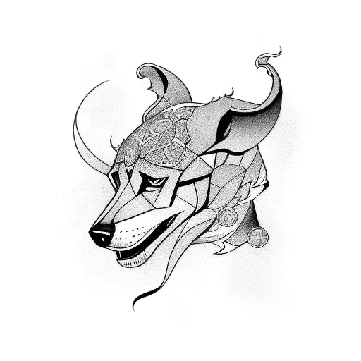 Arsenal clube and my dog  tattoo design idea