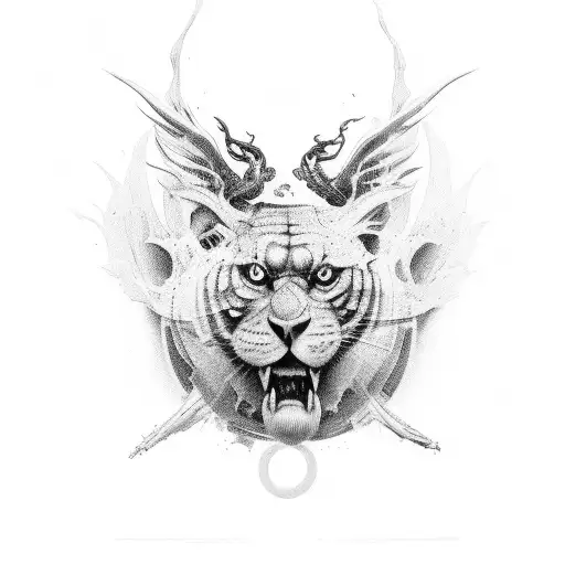 trips tattoo design idea