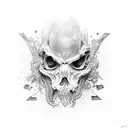 trips tattoo design idea