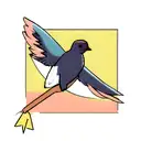 Swallow Bird tattoo design idea