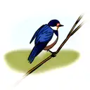 Swallow Bird tattoo design idea