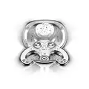 Brass knuckles tattoo design idea